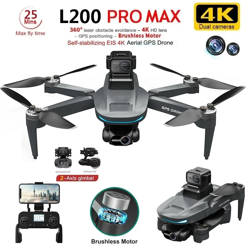 L200 PRO MAX Drone 4K 2-Axis P - Drone Battery Box 리뷰 및 가격