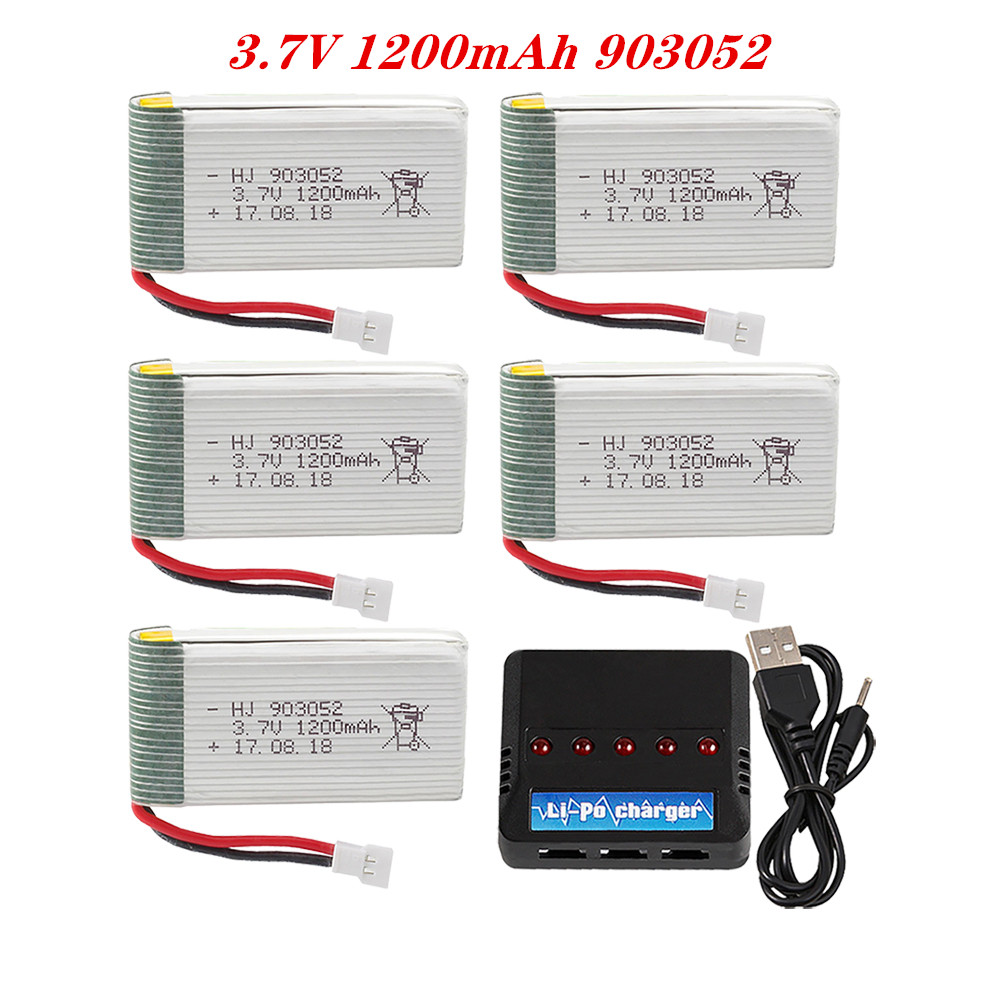 3.7V 1200mah 903052 Lipo Batte - Drone Battery Charger 리뷰 및 가격