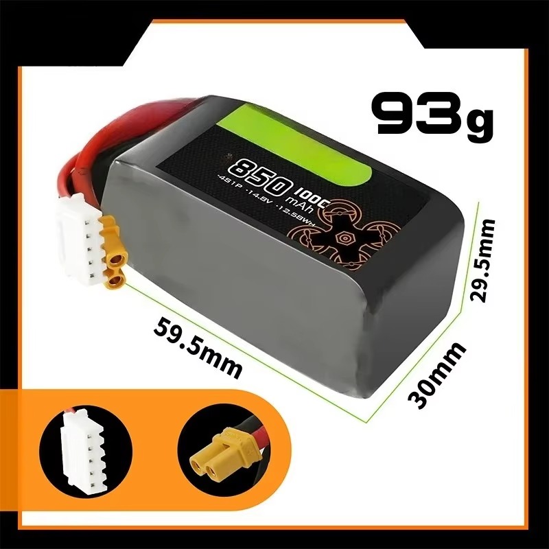 For OVONIC 14.8V 850mAh 4S 100 - Drone Battery 4S 리뷰 및 가격