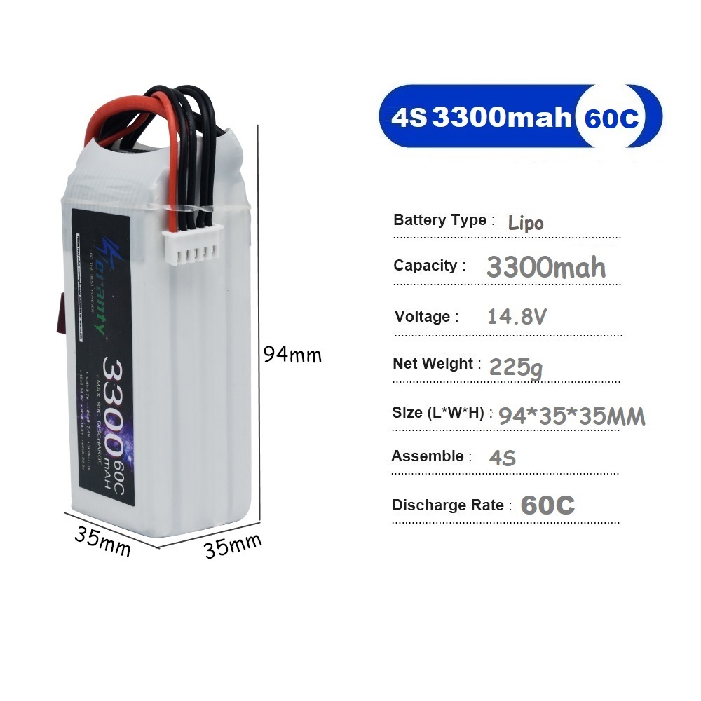 LiPo Rechargeable Battery 4S 3 - Drone Battery Connector 리뷰 및 가격