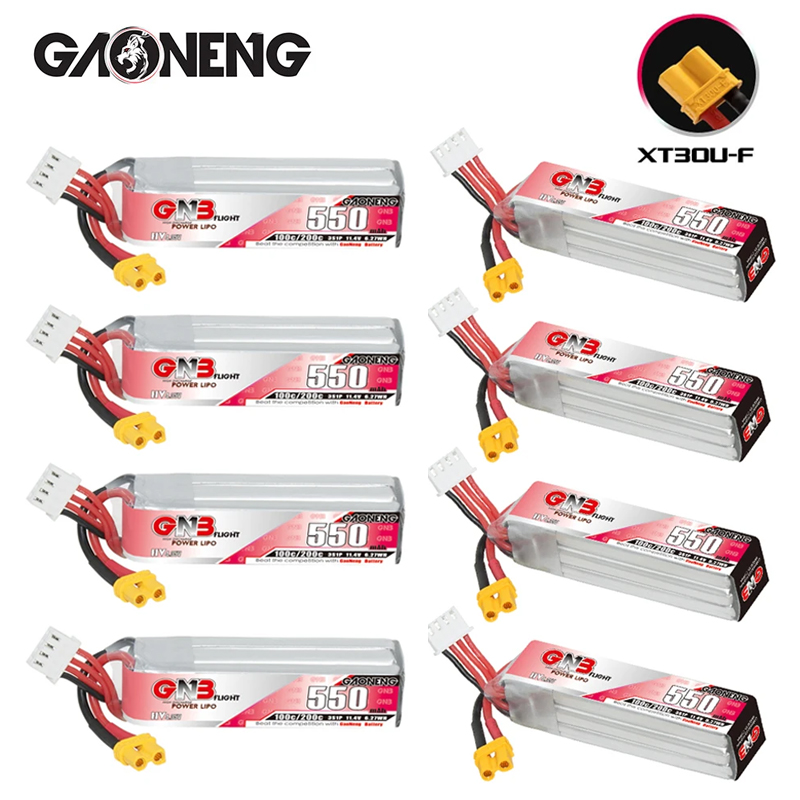 GNB HV 11.4V 550mAh 100C/200C  - Drone Battery Plate 리뷰 및 가격