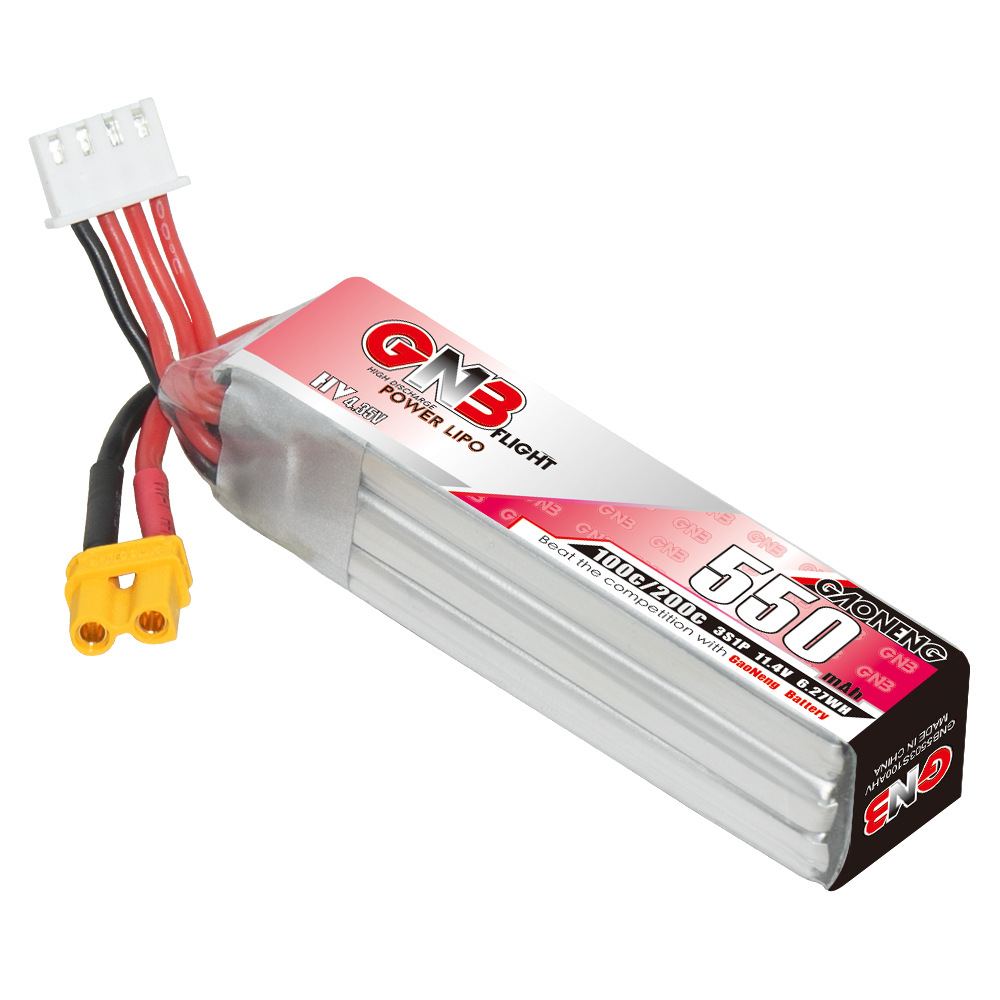 GNB HV 11.4V 550mAh 100C/200C  - Drone Battery Plate 리뷰 및 가격