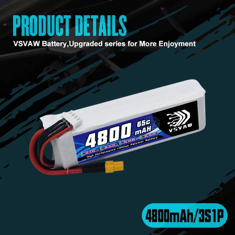 VSVAW 3S Lipo Battery for FPV  - Drone Battery 3S 리뷰 및 가격