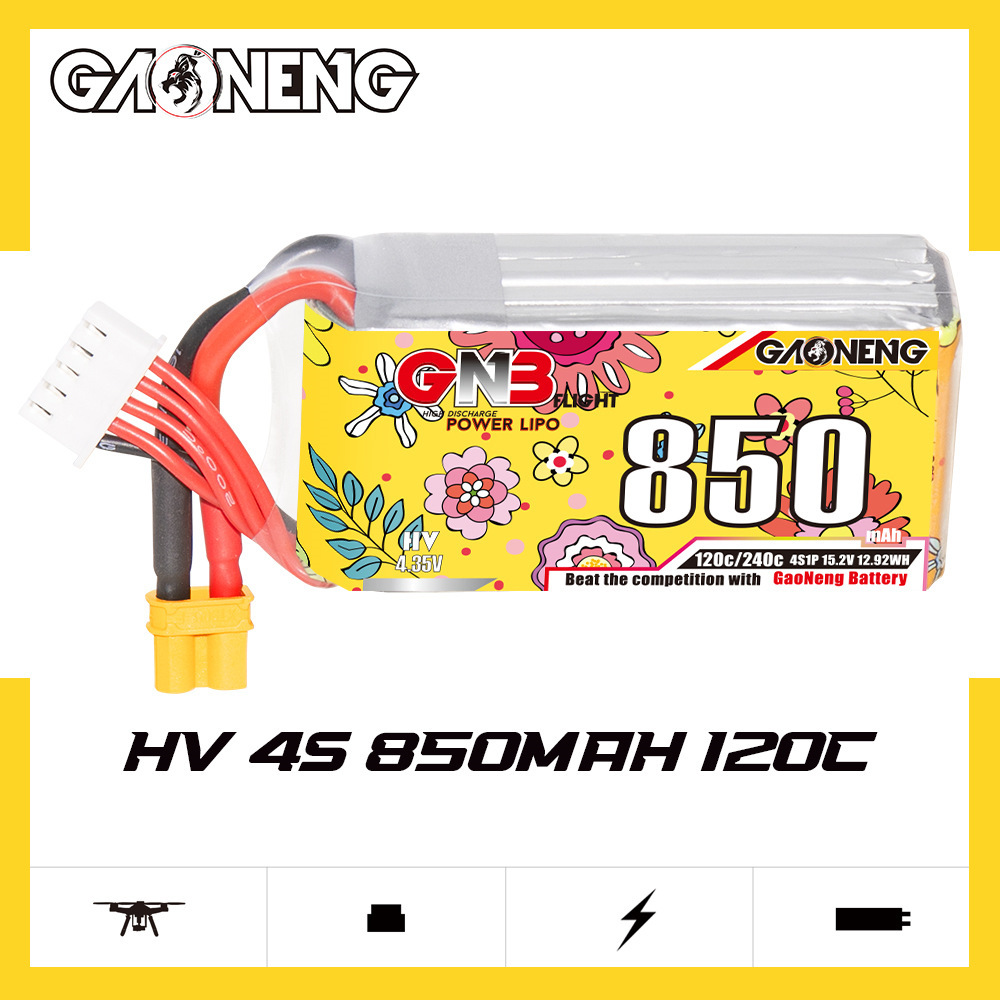 Upgraded GNB 4S 15.2V 850mAh L - Drone Battery Li-Ion 리뷰 및 가격