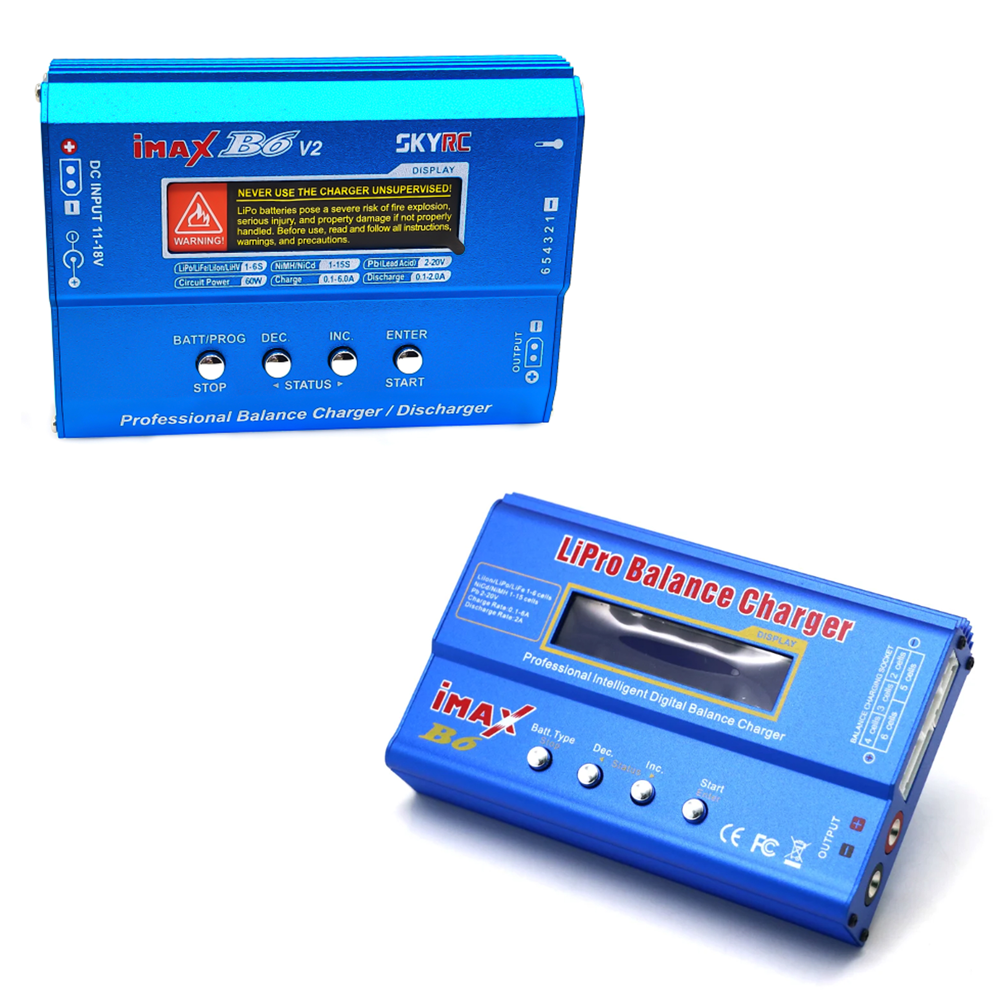 IMAX B6 / B6AC 80W T/XT60plug  - Drone Battery Balance Charger 리뷰 및 가격