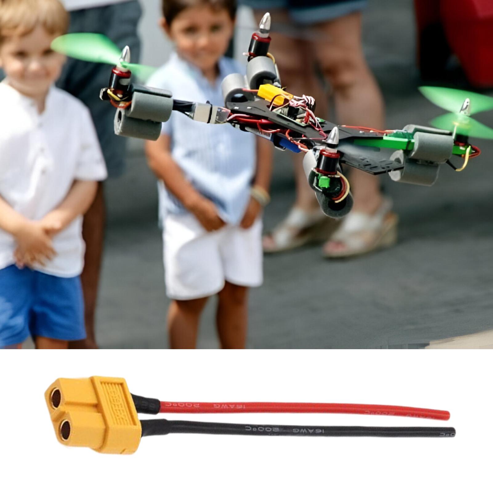 XT60 Male/Female Extension Cab - Drone Battery Connector 리뷰 및 가격