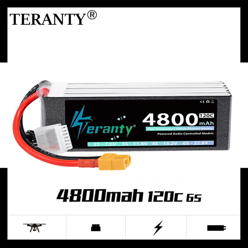 TERANTY 6S 4800mAh Lipo Batter - Drone Battery 6S 리뷰 및 가격