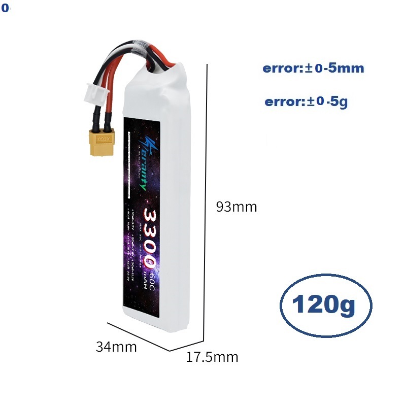2S 7.4V LiPo Battery 3300mAh 6 - Drone Battery Connector 리뷰 및 가격
