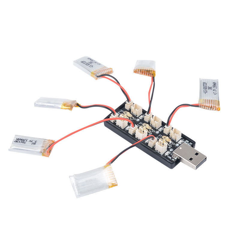 6CH USB 1S LiPo/LiHv 3.7V/4.2V - Drone Battery Connector 리뷰 및 가격