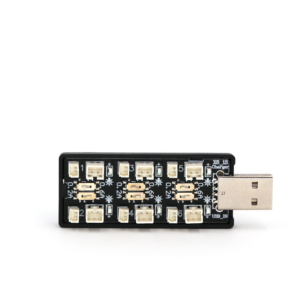 6CH USB 1S LiPo/LiHv 3.7V/4.2V - Drone Battery Connector 리뷰 및 가격