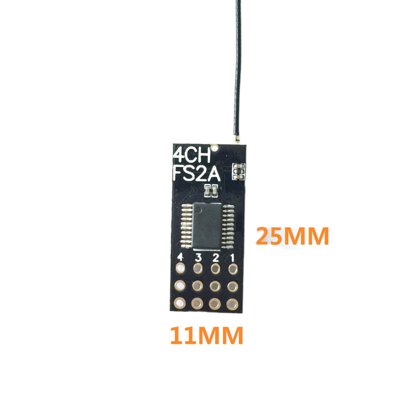 Flysky FS2A Mini Receiver 4CH  - Drone Battery Plate 리뷰 및 가격