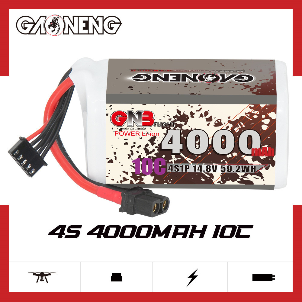 GNB 4000mAh 4S 14.8V 10C 20C W - Drone Battery Plate 리뷰 및 가격