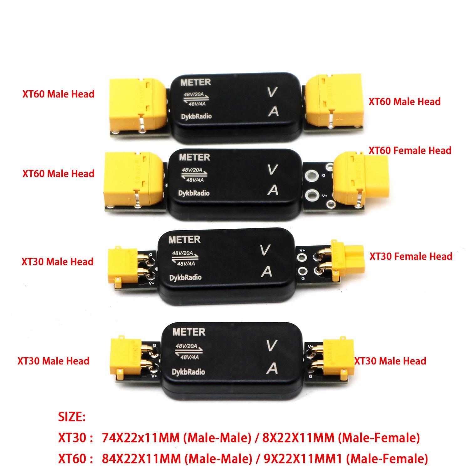USB XT60 XT30 Voltmeter Ammete - Drone Battery Voltage Checker 리뷰 및 가격