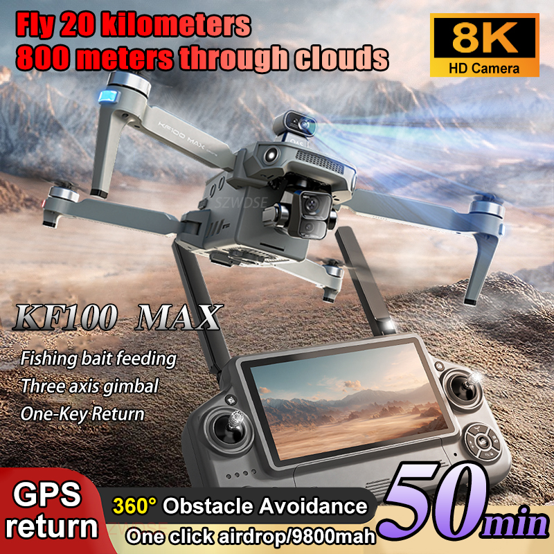SJRC KF100 MAX 8K UHD Photo HD - Drone Battery Box 리뷰 및 가격