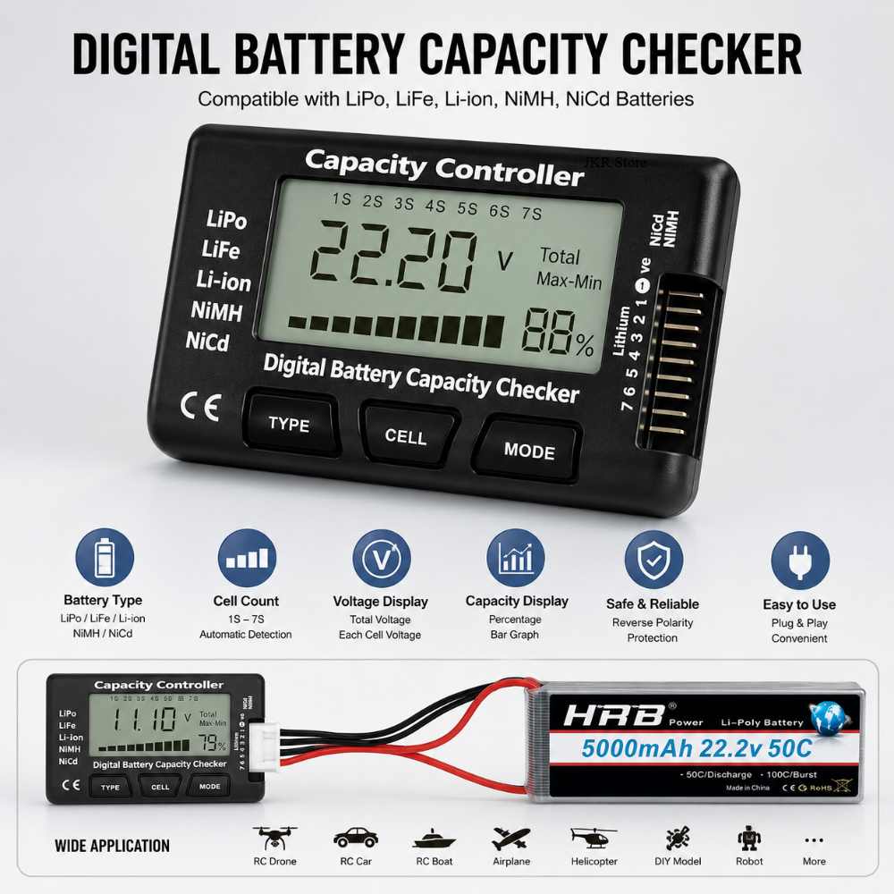 Handheld Battery Capacity Chec - Drone Battery Voltage Checker 리뷰 및 가격