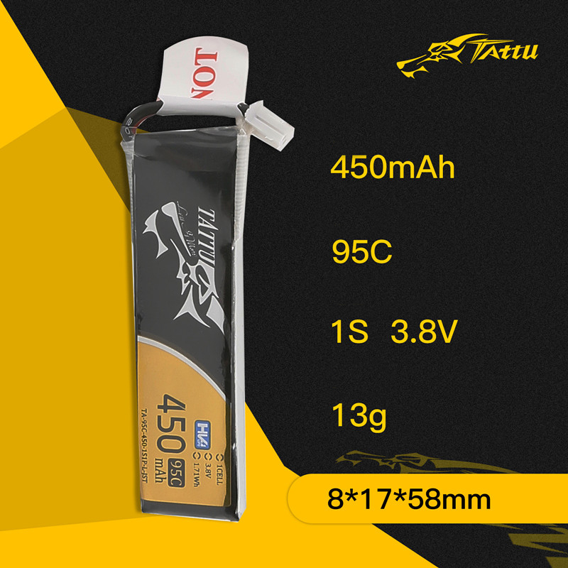 3Pcs NEW TATTU 450/500/550mAh  - Drone Battery 3S 리뷰 및 가격