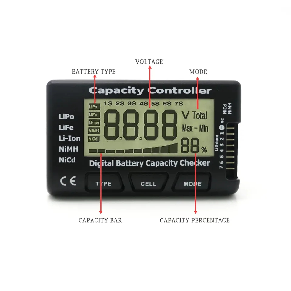RC Cellmeter 7 Digital Battery - Drone Battery Alarm 리뷰 및 가격