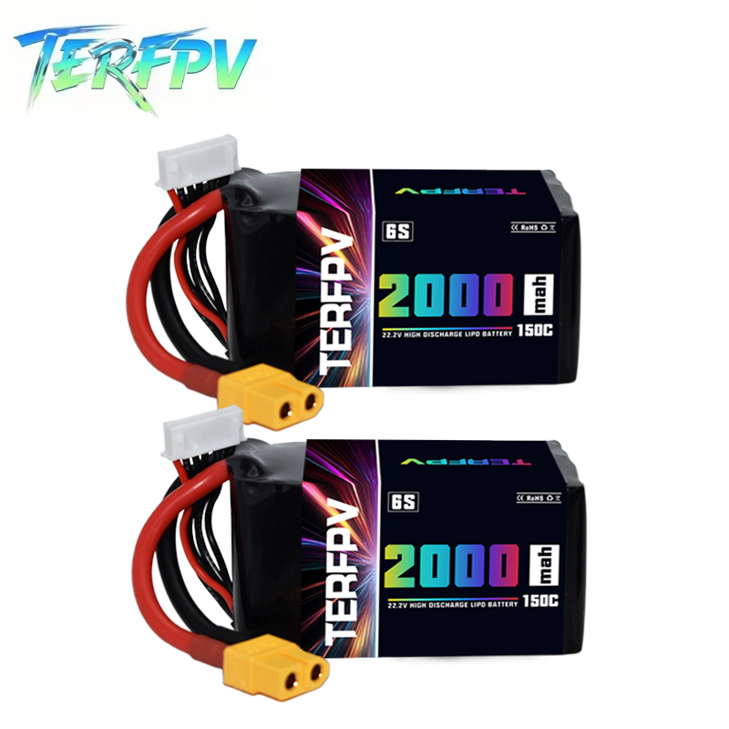 TERFPV 6S 22.2V 2000mAh 150C/3 - Drone Battery 6S 리뷰 및 가격