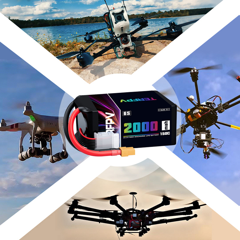 TERFPV 6S 22.2V 2000mAh 150C/3 - Drone Battery 6S 리뷰 및 가격