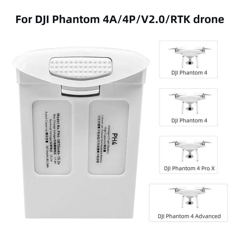 New Phantom 4 battery 6200mah  - Drone Battery Li-Ion 리뷰 및 가격