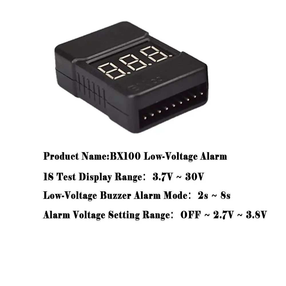 BX100 1-8S Lipo Battery Voltag - Drone Battery Alarm 리뷰 및 가격