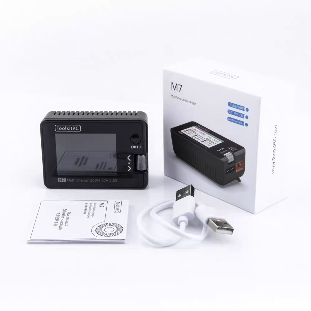 For ToolkitRC M7 200W 10A DC C - Drone Battery Voltage Checker 리뷰 및 가격