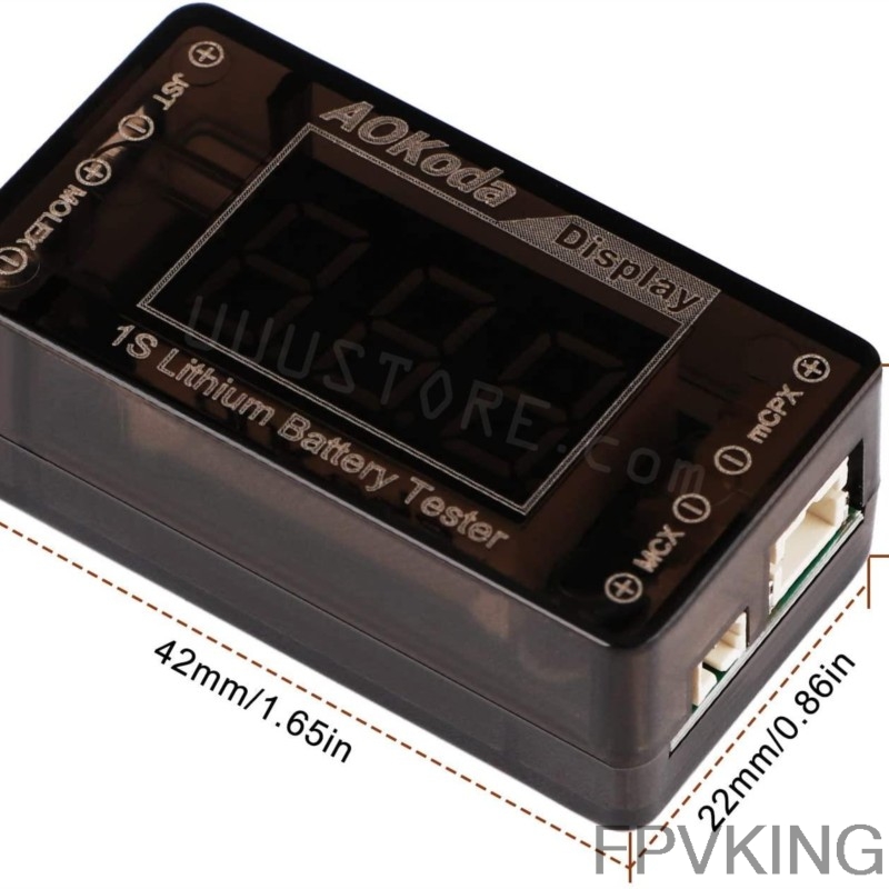 AOKoda AOK-041 1S LiPo Battery - Drone Battery Voltage Checker 리뷰 및 가격